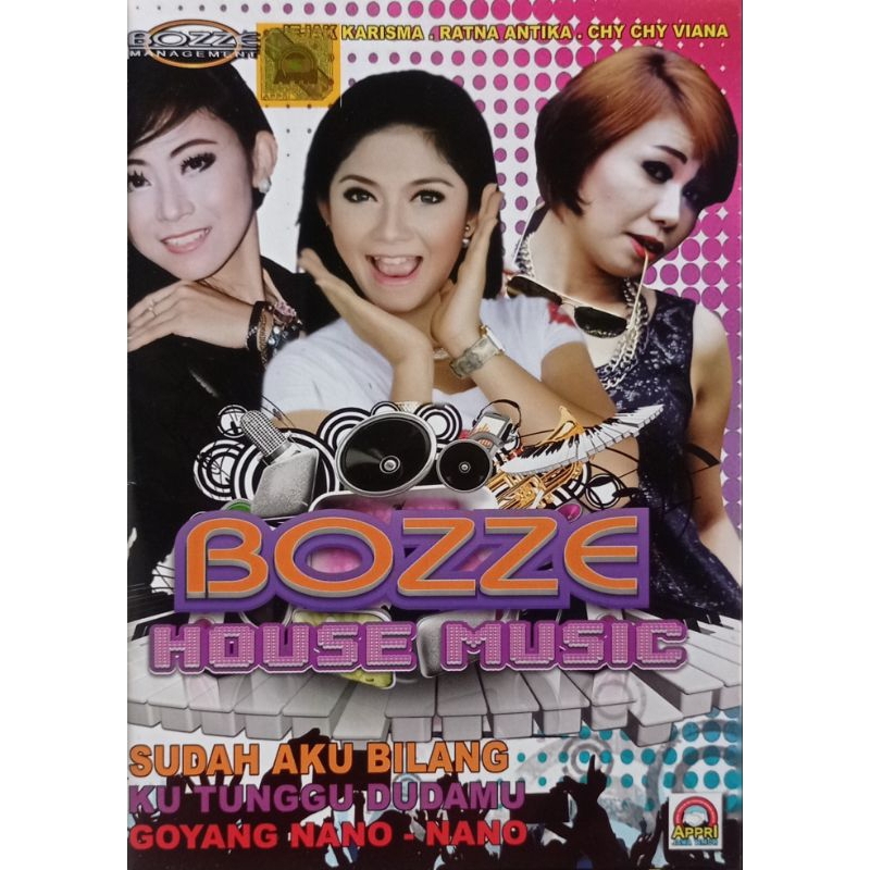VCD ORIGINAL BOZZE HOUSE MUSIC