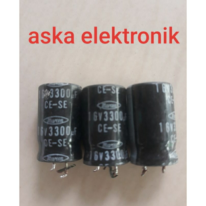 elko 3300uf 16V cabutan original