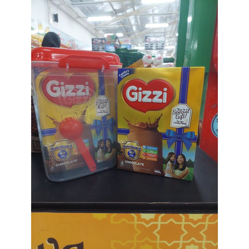 

gizzi susu 400gr cokelat dan plain