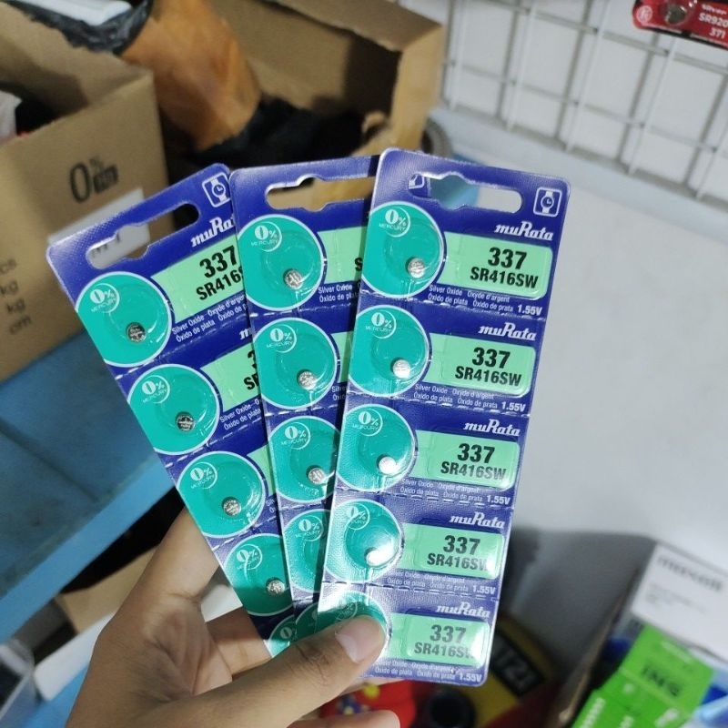 baterai jam tangan murata 416 337 baterai jam tangan original 1 biji