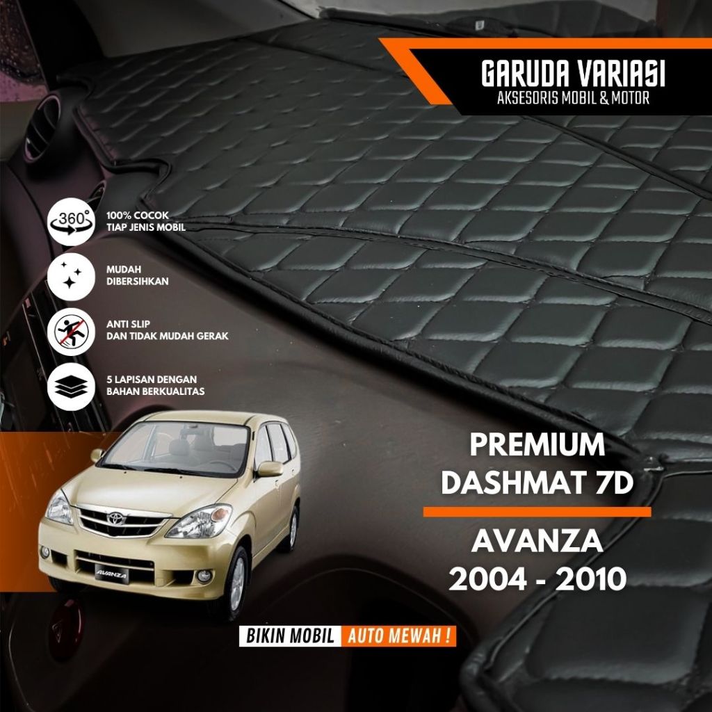 Karpet Dashboard Mobil 7D Premium Dashmat Avanza 2004-2010