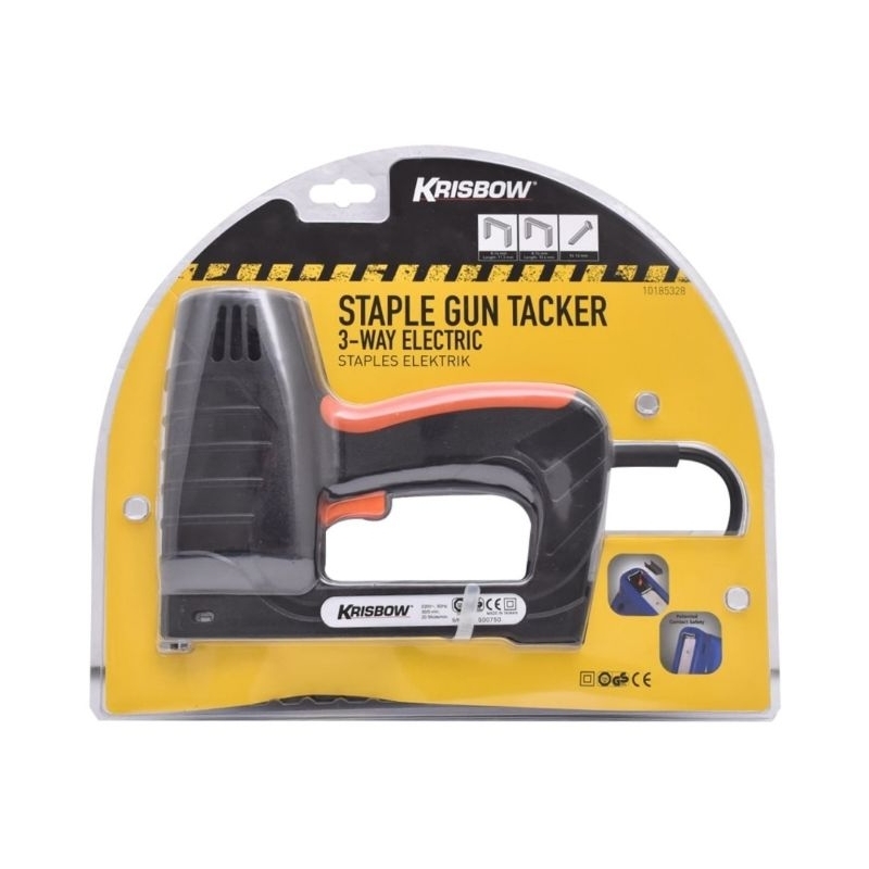 

KRISBOW STAPLES ELEKTRIK 3WAY - STAPLE GUN 3 WAY ELECTRIC