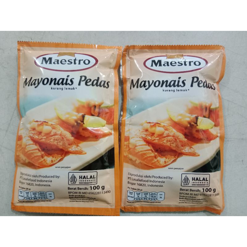

mayonnaise pedas maestro 100 gr