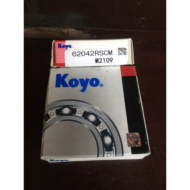 bearing klaker laher 6204 2RSCM KOYO tutup