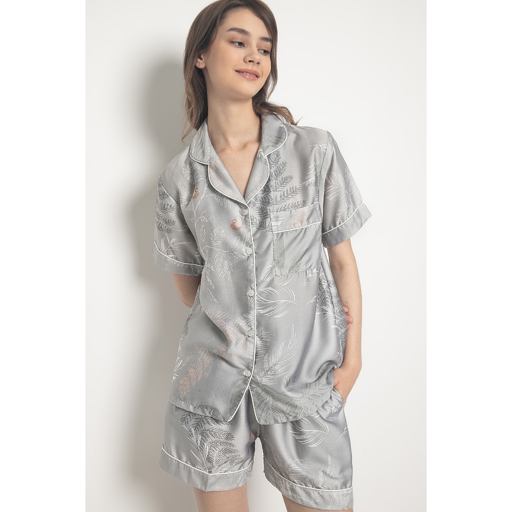 Josephine ORGANIC SILK Classic Pajamas Tencel Set Piyama