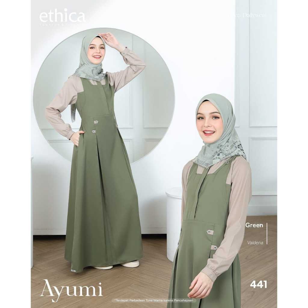 Ethica Ayumi 441 Gamis Dewasa Wanita Best Seller