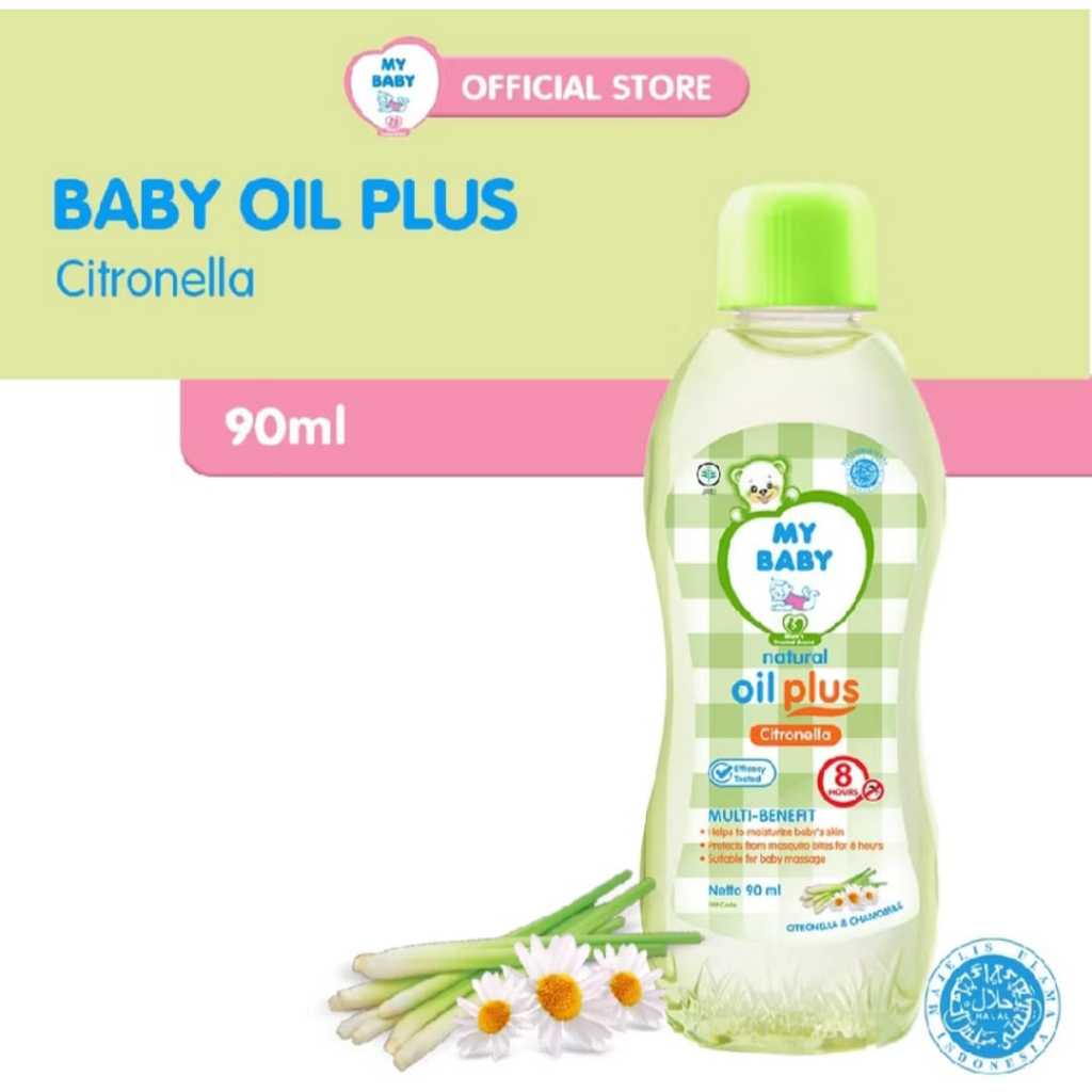 MY BABY Oil Plus Citronella 90ML MyBaby Baby Oil