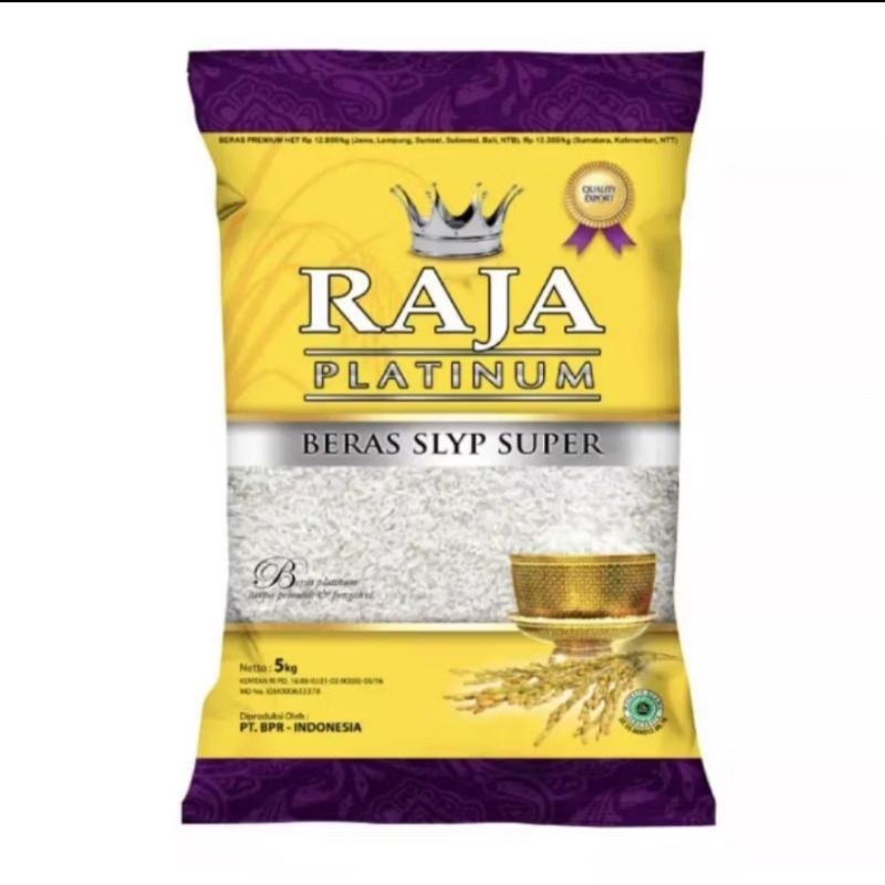 

Raja platinum beras 5kg
