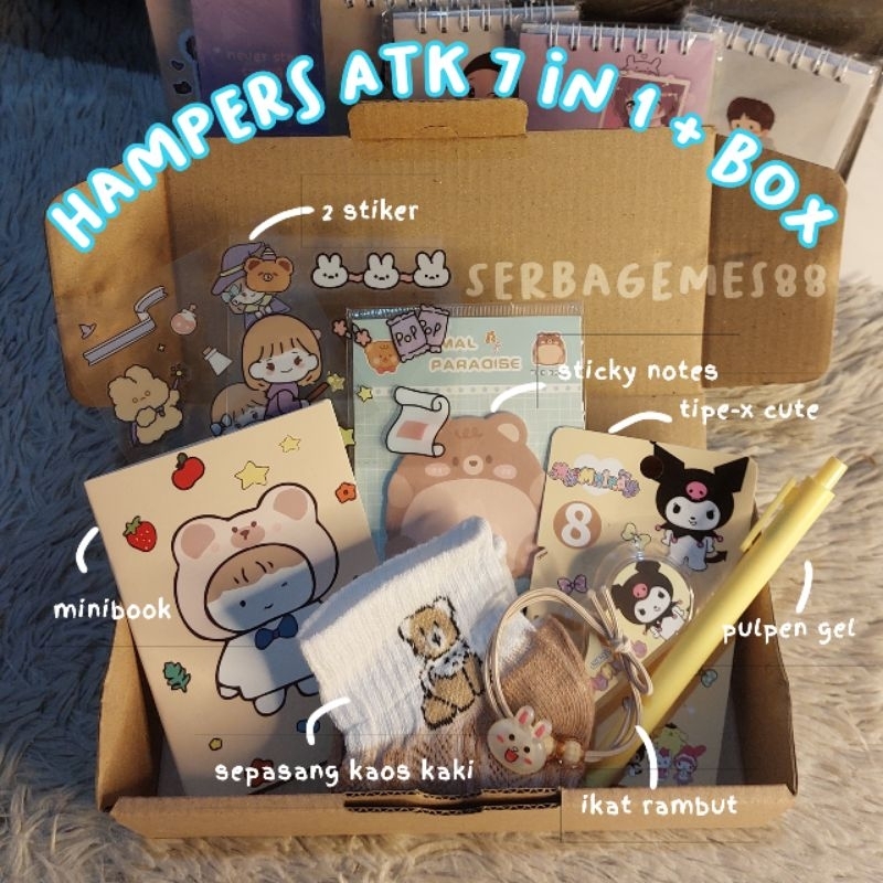 

serbagemes88 - SET ALAT TULIS 7 IN 1 LENGKAP / HADIAH HAMPERS KADO GIFT SEKOLAH / GIFT BOX CUTE ULANG TAHUN CEWEK COWOK / ALAT TULIS SET KADO ULTAH MURAH / STATIONERY SET WISUDA PERPISAHAN / PAKET ULTAH LUCU / PERALATAN SEKOLAH / KADO UNIK ANAK ANAK