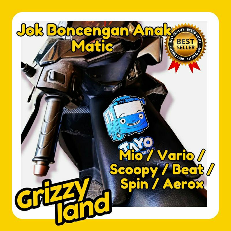 Jok Boncengan Anak Motor Matic Vario Scoopy Mio Beat Spin Skywave