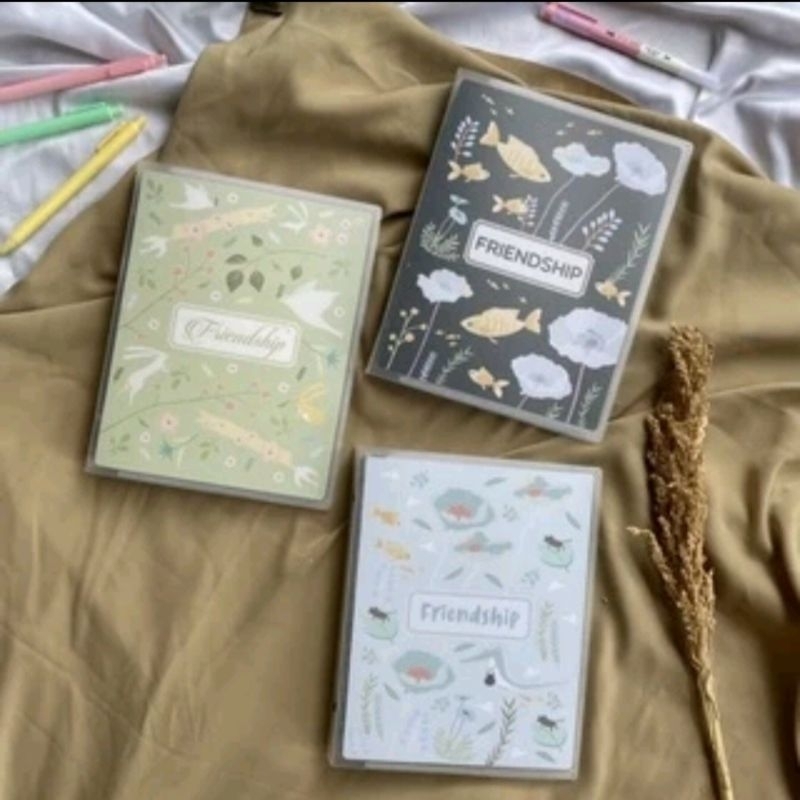 

Map Binder / tempat binder aesthetic friendship A5