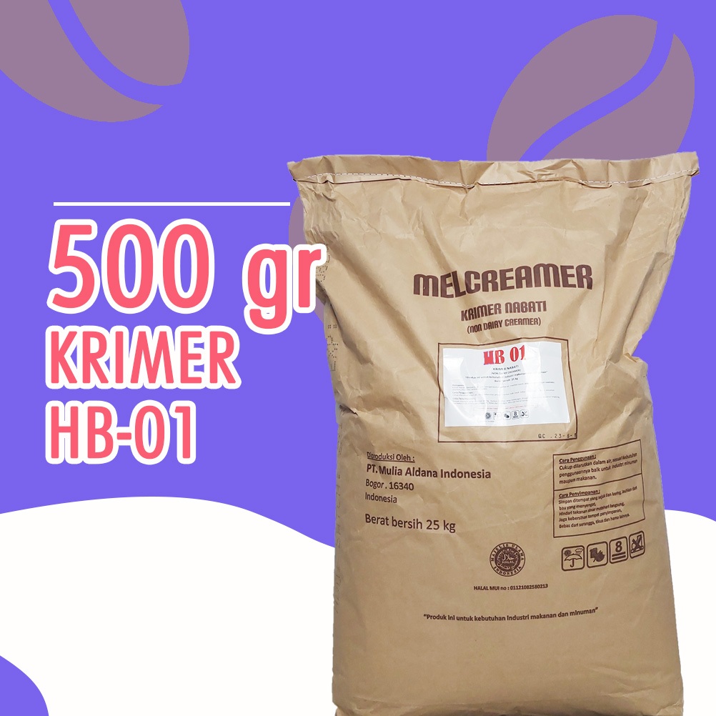 

500 g KRIMER MELCREAMER HB-01 HB01 - 500 GRAM KRIMER NABATI BUBUK