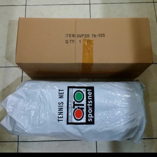 Menarik Net tenis lapangan DOUBLE TOP GTO TAIWAN ORIGINAL