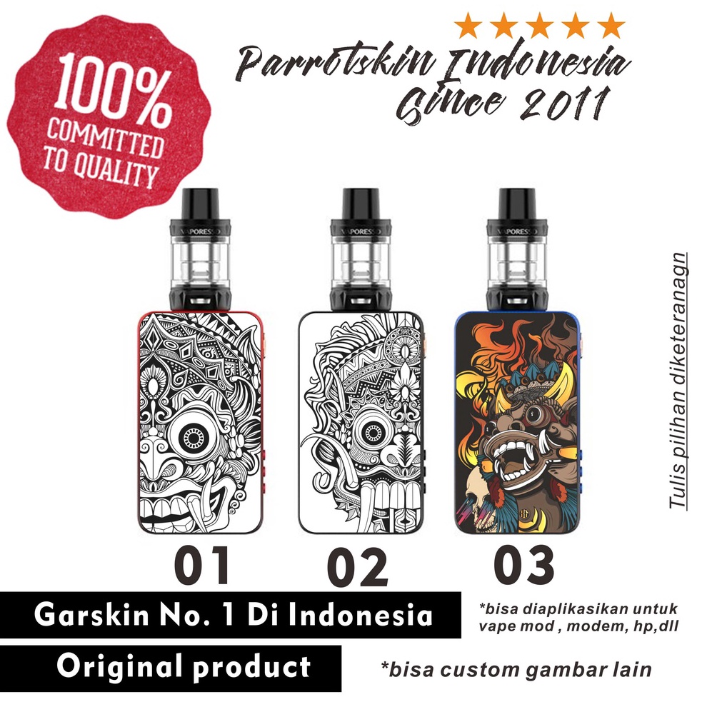 

PALING DIMINATI Stiker Skin Manto pro bisa custom