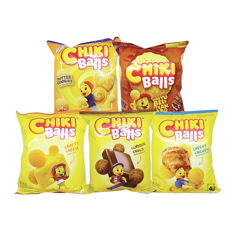 

Chiki Balls - Snack Ekstrudat - 55 gr