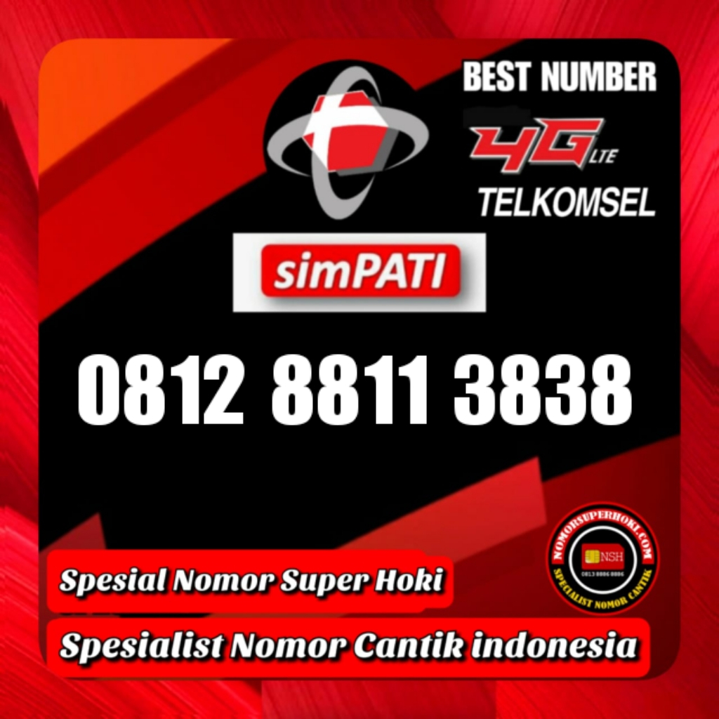 NOMOR CANTIK KARTU PERDANA TELKOMSEL SIMPATI _3838