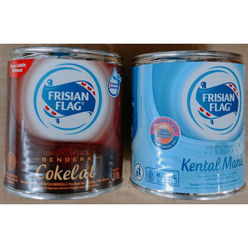 

Frisian flag SKM coklat/putih 370gr