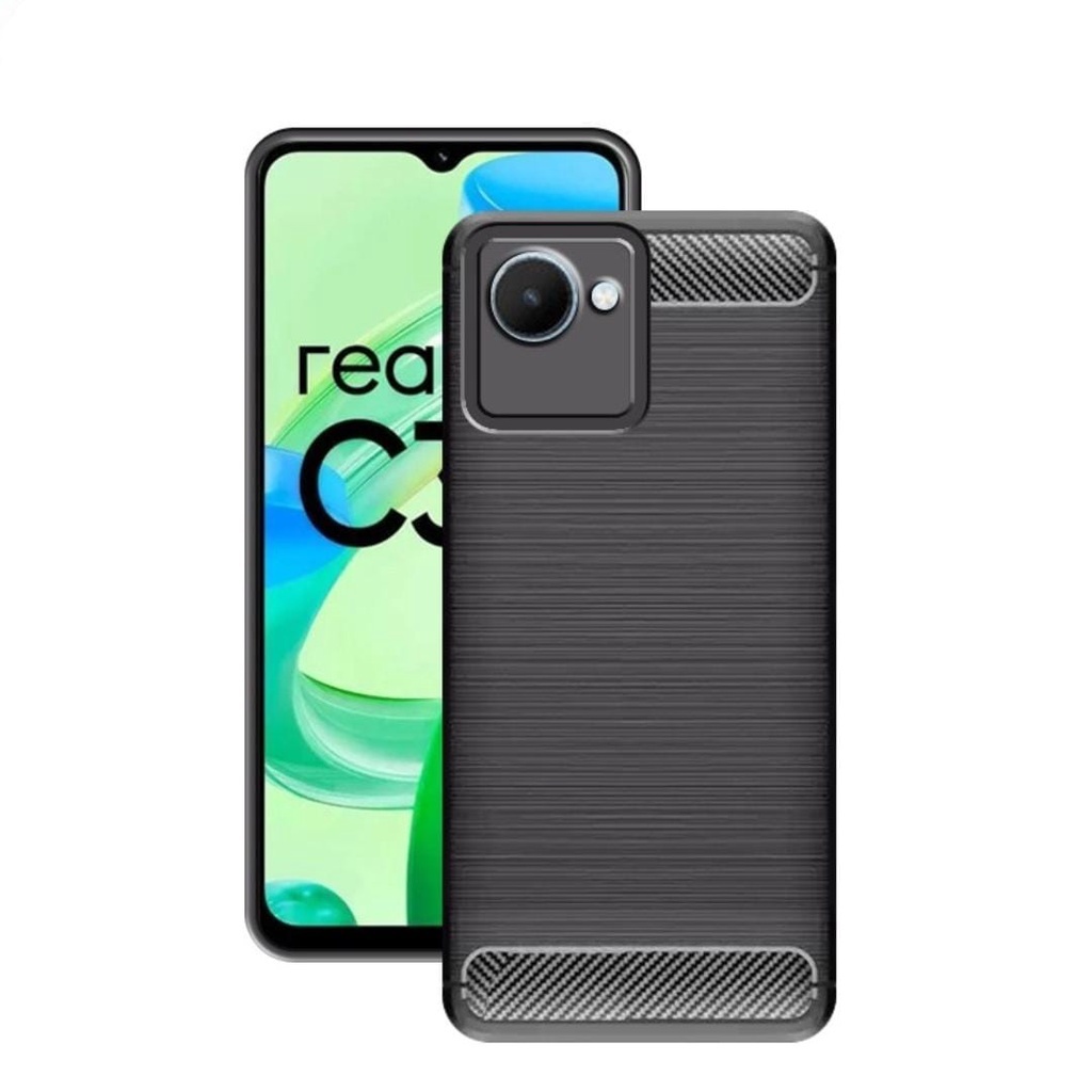 Case realme C30 ipaky carbon hitam