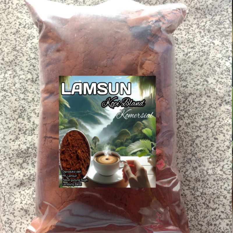 

Kopi Hitam komersial 1kilo 1000gr
