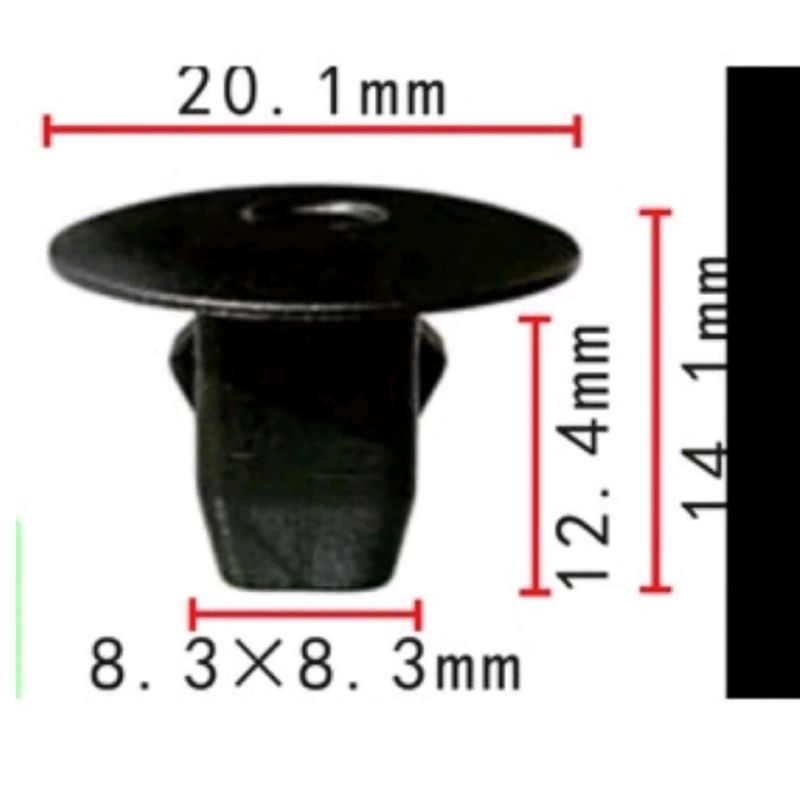 KLIP KANCING DUDUKAN BAUT VENDER HONDA BRIO ACCORD JAZZ CRV DLL