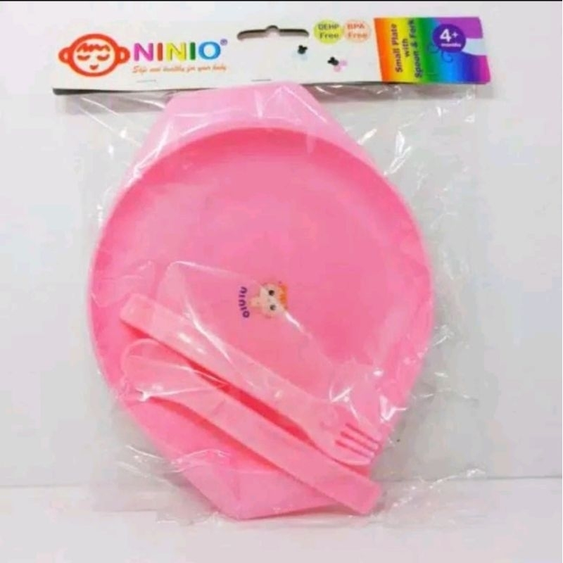 Ninio Feeding Set F330 Peralatan Makan Bayi Anak Murah