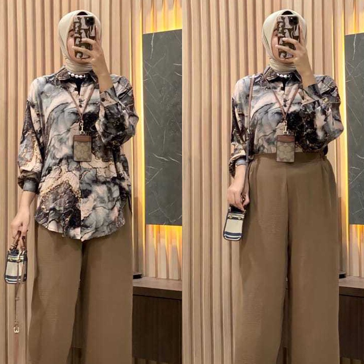 Ekstra Luxury Hunter  One Set Wanita Kekinian  One Set  One Set Hijab Ootd  Baju Wanita Kekinian  Ba
