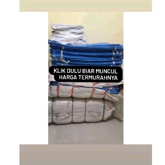 gelaran telasar/lasar 5 meter/gelaran gabah/jemuran padi/terpal hamparan