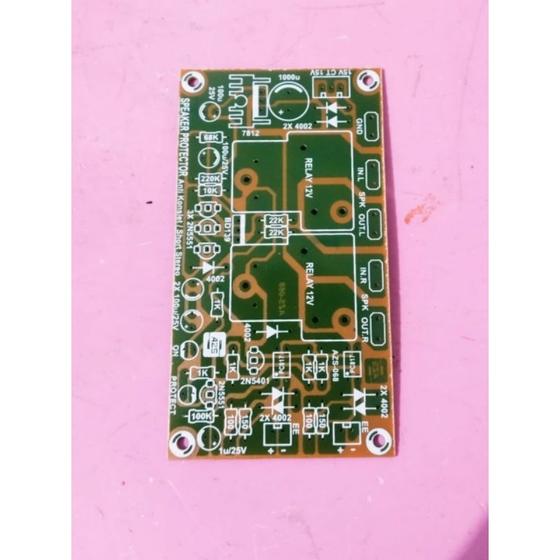 PCB Speaker Protector Stereo Anti Short OCP