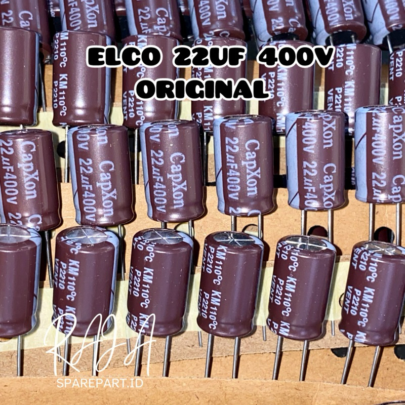 ELCO 22UF 400V ORIGINAL