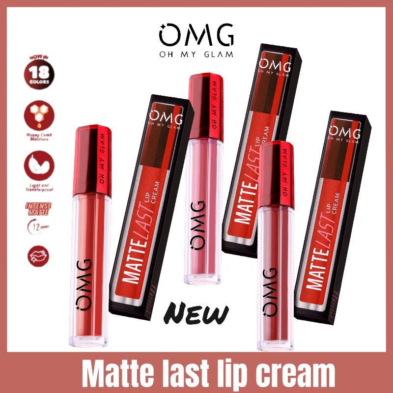 OMG OH MY GLAM lipcream lipmatte ombre