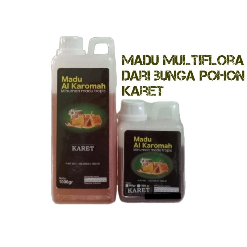 

Madu Al-Karomah 500g, Bunga Pohon Kelengkeng, Bunga Pohon Karet, Bunga Pohon Rambutan,Multiflora