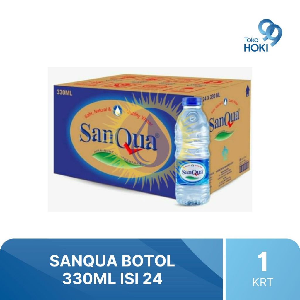 SANQUA BOTOL 330ML ISI 24