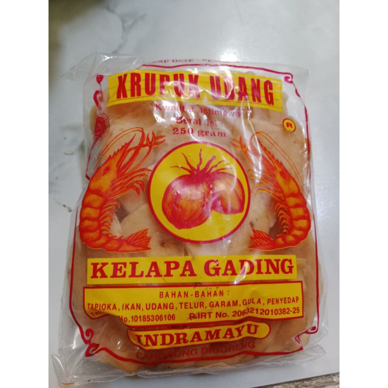 

Krupuk udang besar/ Piringan 250 g
