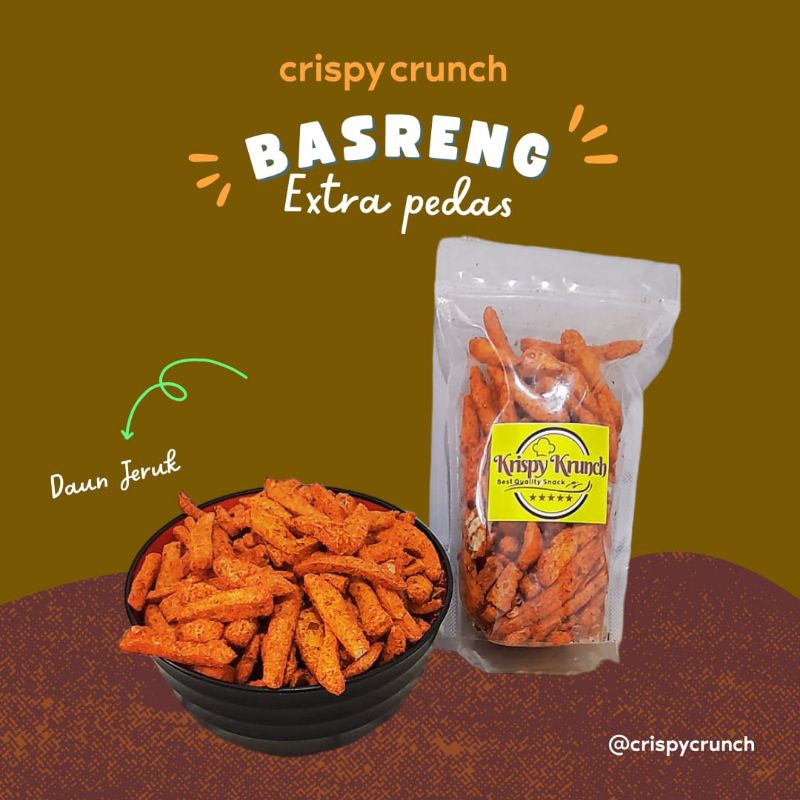 

Basreng viral basreng extra pedas daun jeruk