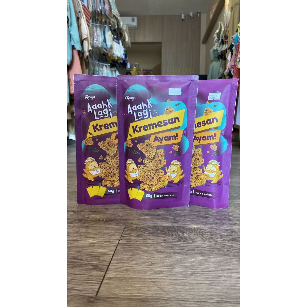 

Alamii Snack Anak Sehat - kremes dan teri