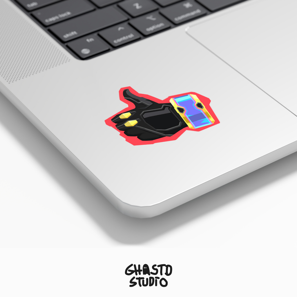 

Thumb Up Killjoy Valorant Spray Sticker | 5 cm Vinyl Glossy