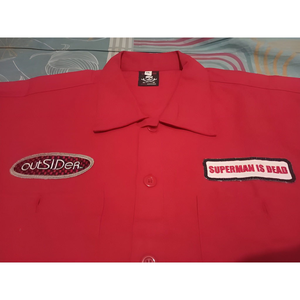 superman is dead official workshirt || ws sid merch