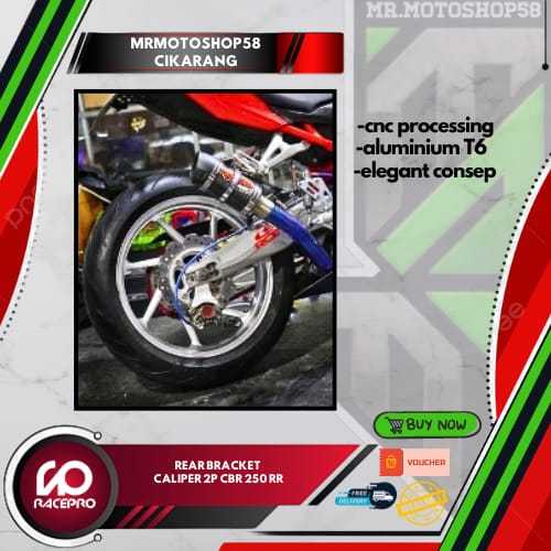 BREKET KALIPER BELAKANG KTC 2P CBR250RR cbr 150r 2021 r15v3 r15v4 r25 mt25 zx 25r new ninja 2p