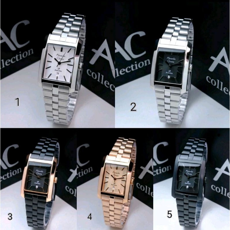 Alexandre Christie Wanita AC1019 AC 1019 1019 Original Bergaransi Stainless