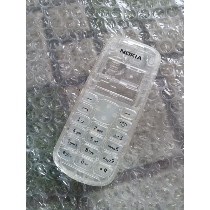 casing Nokia 1280 Transparan Fullset