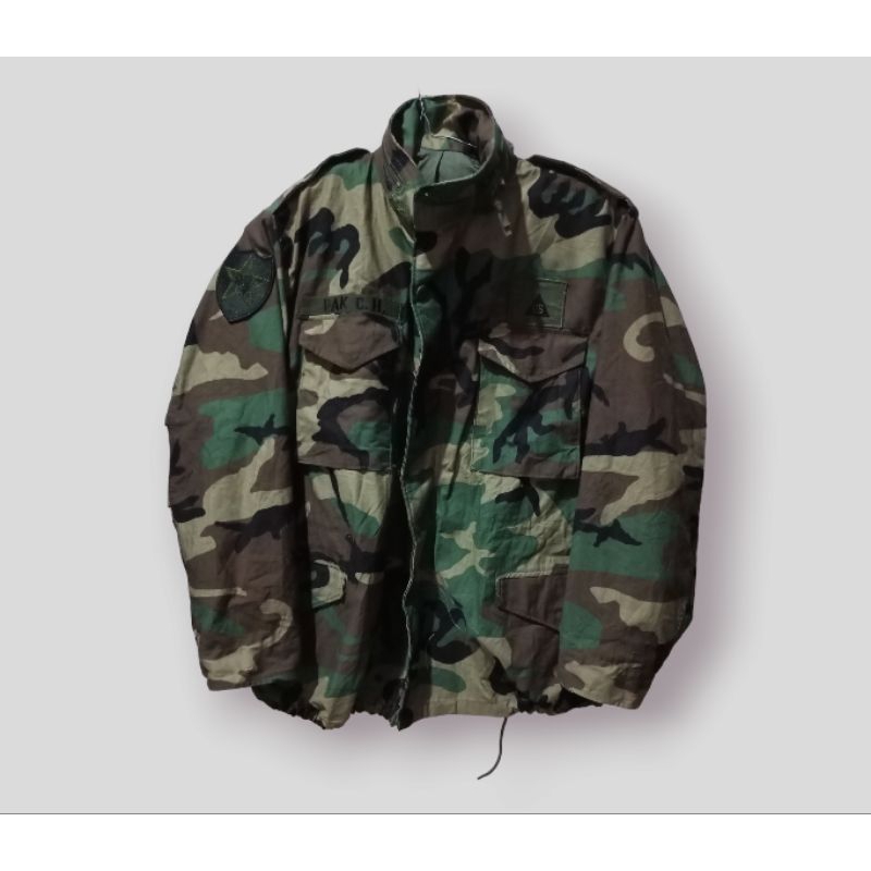 Jaket M65 woodland UsArmy