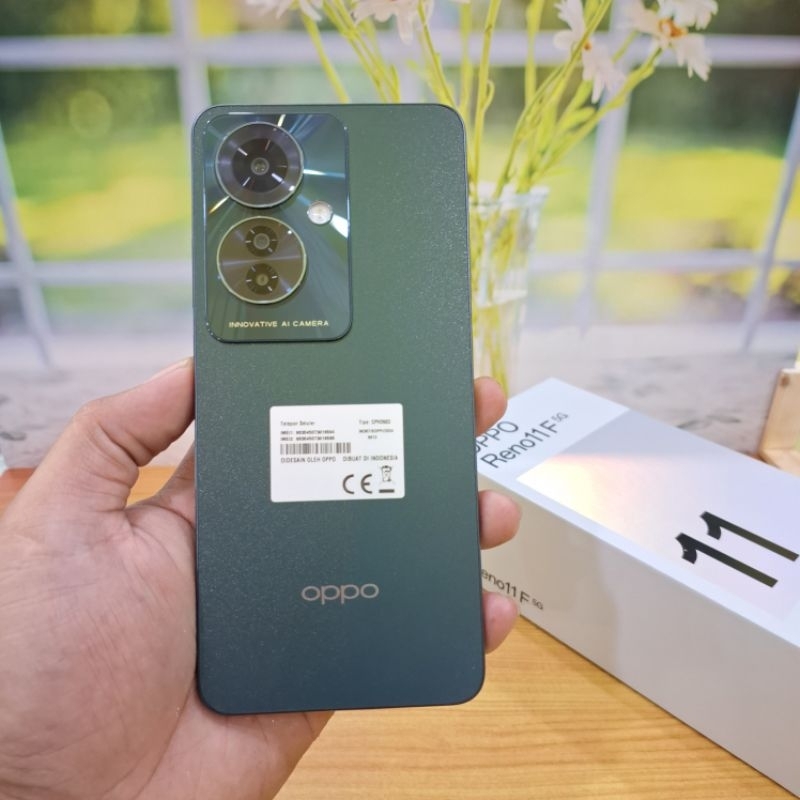 OPPO RENO 11F 5G RAM 8/256 Hp Second bekas garansi resmi Fullset