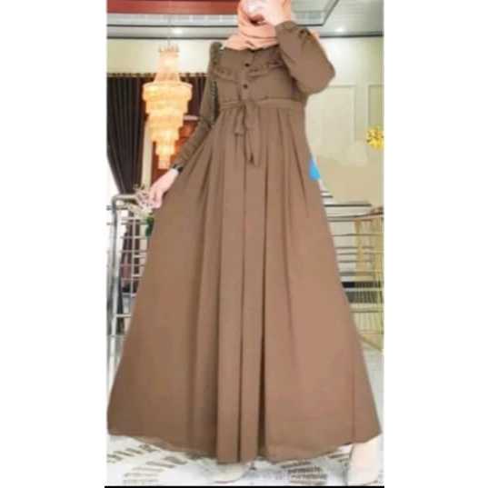 Baju Gamis Saodah Terbaru Wanita Kekinian Gamis Pesta Mewah Elegan