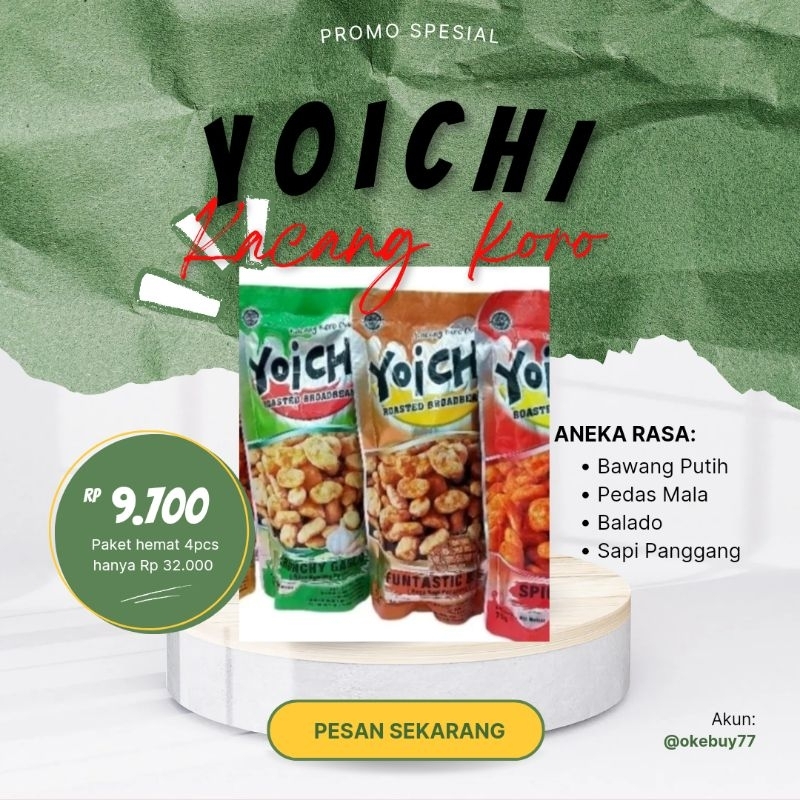 

Yoichi Kacang Koro Panggang 75 gr