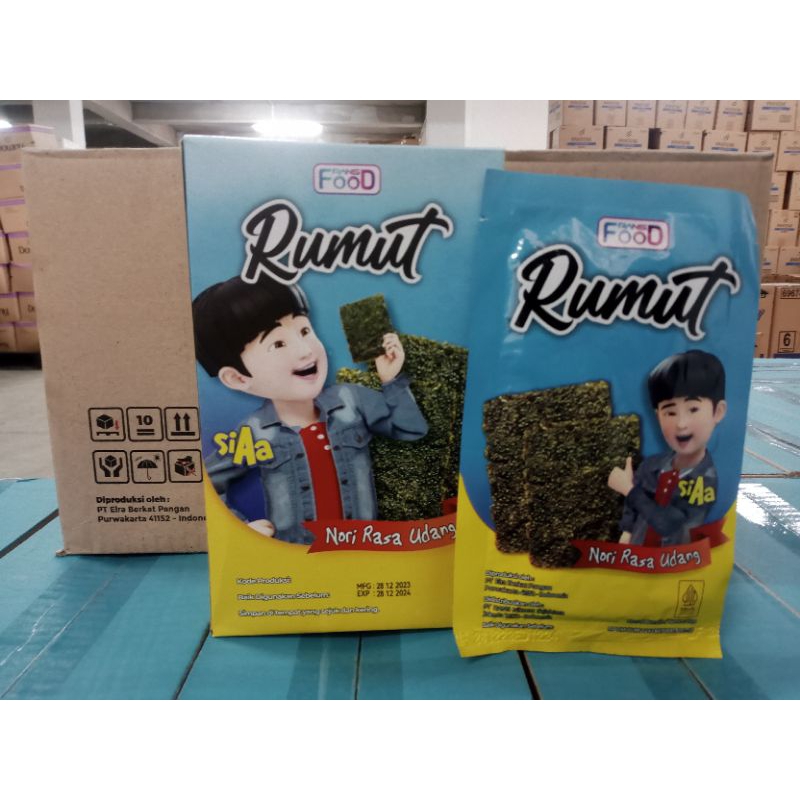 

Rumut si Aa/ rumput laut / nori / snack rumput laut 10gr