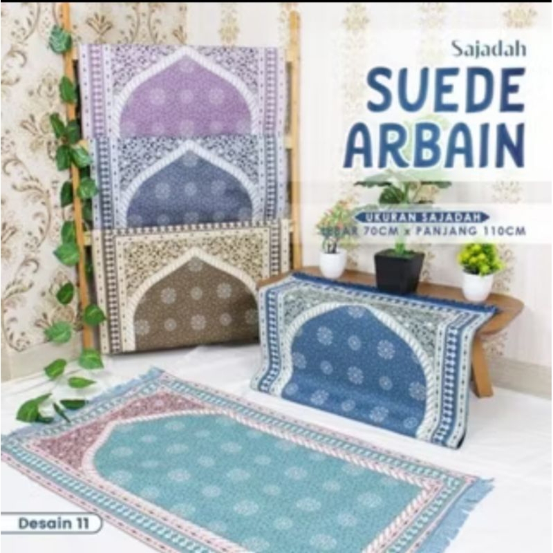 SAJADAH JUMBO SUEDE - ZAYANA ARBAIN PREMIUM