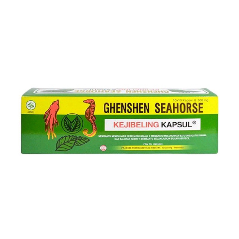 Ginseng sehorse kejibeling box 10 strip