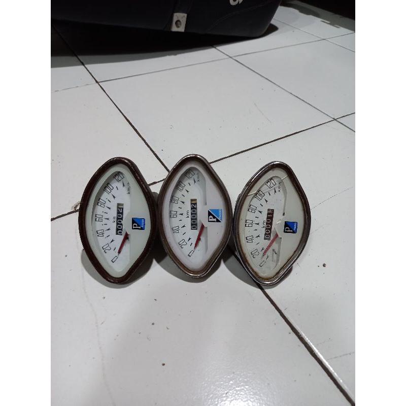 speedometer oval speedo vespa super sprint vbb