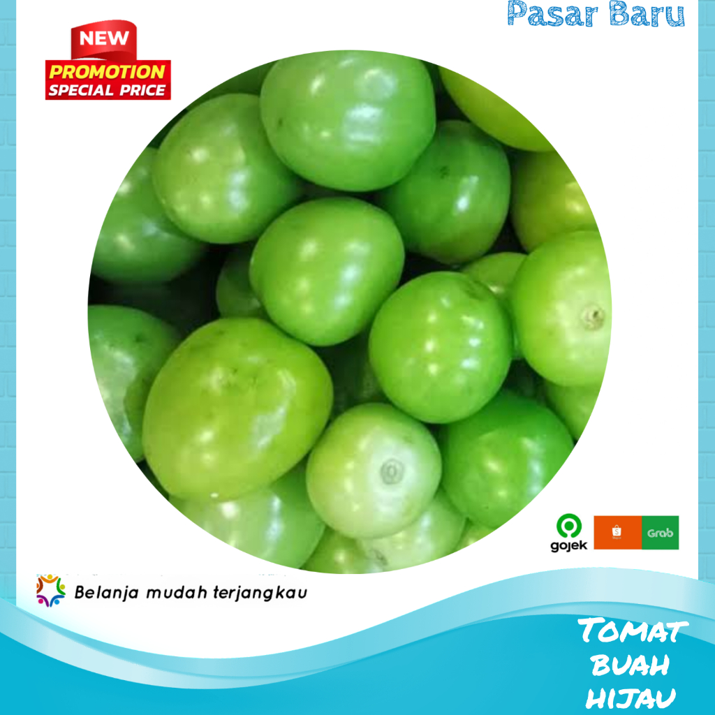

Tomat Hijau • 250gram ✓ Murah | Pasar Baru Makassar