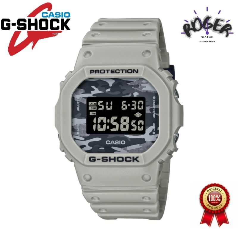 CASIO GSHOCK ORIGINAL Jam Tangan Pria DW-5600CA-8 Digital DW5600
